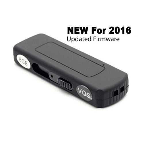 EyeSpySupply - Voice Activated Digital Spy Recorder Easily - Hidden & Discreet - 8 GB USB Flash Drive EyeSpySupply - Voice Activated Digital Spy Recorder Easily - Hidden & Discreet - 8 GB USB Flash Drive