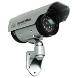 SecurityMan SM-3803 Dummy Camera with Solar Charger