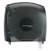 Kimberly Clark IN-SIGHT JRT 09554 Junior Bath Tissue Dispenser, 10-19/32" Width x 10-51/64" Height x 5-1/2" Depth, Smoke/Grey