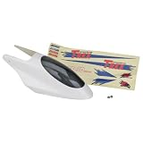 Fiberglass Canopy with Carbon Fiber Cover, White