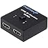 Fosmon HD8024 2x1 or 1x2 Ultra HD 4K HDMI Bi-Directional Switcher with HDCP Passthrough, Supports 3D and 1080P