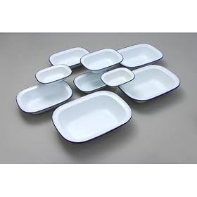 Falcon Enamel 32cm Oblong Pie Dish