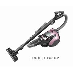 SHARP プラズマクラスター搭載サイクロン掃除機 ピンク系 EC-PX200-P
