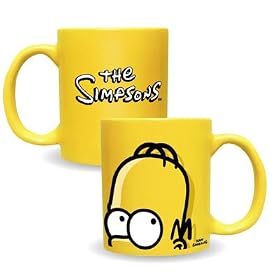 The Simpsons Homer Simpson Head Coffee Mug Cup New