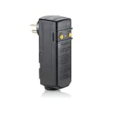 Right-Angle Automatic Reset User-Attachable GFCI Plug, 20A, 125V, 16793