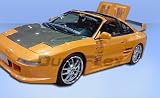 1991-1995 Toyota MR2 TD3000 Widebody Sideskirts