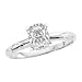 0.7 ct. H - VS2 Cushion Cut Diamond Solitaire Ring (White or Yellow Gold)