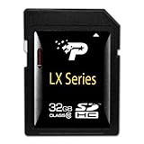 Patriot LX Series 32 GB Class 10 SDHC Flash Memory Card PSF32GSDHC10 (Black ....