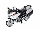 BMW R1200RT-P Police Motorcycle 1/12 Black & White