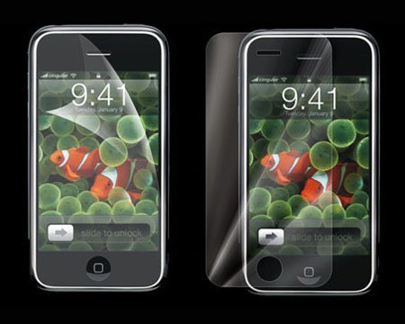 Apple Iphone 1st Gen (Not for Iphone 3g) Screen LCD Protector Film Guard (Not for Iphone 3g)