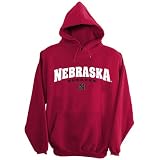 Cadre Athletic Nebraska Cornhuskers Embroidered Felt Hooded Sweatshirt
