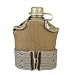 588 G.I. STYLE PLASTIC CANTEEN & PISTOL BELT KIT