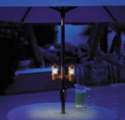 AquaGlow Umbrella Lights - Antique Black
