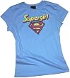 Supergirl -- I'm A Supergirl Crop Sleeve Fitted Juniors T-Shirt