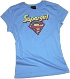 Supergirl -- I'm A Supergirl Crop Sleeve Fitted Juniors T-Shirt