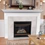 Pearl Mantels Newport Wood Fireplace Mantel Surround - 510-48