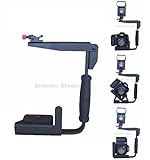 Camera Quick Rotating Flip Flash Bracket for Canon, Nikon, Panasonic, Olymp ....