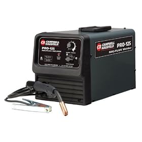 Campbell Hausfeld WG3080 120 Volt Pro-125 Flux-Core Welder by Campbell Hausfeld