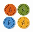 Amnesty International Logo Round Stickers