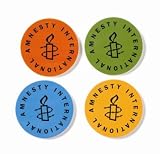 Amnesty International Logo Round Stickers