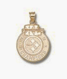 Pittsburgh Steelers Superbowl Xl 7/8 Charm/Pendant