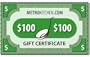 $100.00 Gift Certificate