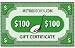 $100.00 Gift Certificate