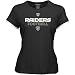Reebok Oakland Raiders Women's Plus Size Gemini Too T-Shirt 4XL