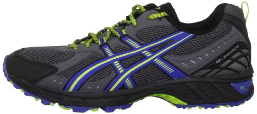 Asics Men's Gel Enduro 8 Carbon/Blue/Lime Trainer T2E0N 7442 7.5 UK