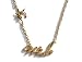Disney Couture Gold Plated  Wish With Pave Crystals  Tinkerbell Necklace ! * 09 Kidada Jones Newest Collection * * We Do NOT Ship To Australia And Japan *