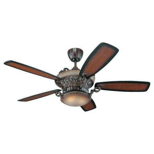 Monte Carlo Ceiling Fan 5SBR56ISD Strasburg Fan - Irish Slate Uplight Indoor Fans 56