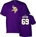 Jared Allen Reebok Name and Number Minnesota Vikings T-Shirt - Medium