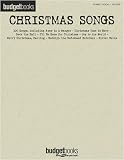 Christmas Songs - Budget Books - Piano/Vocal/Guitar Songbook