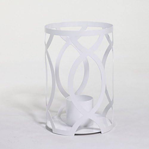 TF Essentials Savannah Outdoor Steel Lantern with SunJel Canister, Brushed Steel, Small