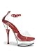 6 InchRS Imbedded Heel Close Back Ankle Strap Sandal