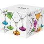 Libbey Z-Colors Martini Glasses