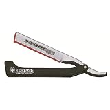 Dovo Stainless Steel blade BLACK Handle Shavette Straight Razor Replaceable Blade