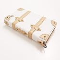 シンラクリエイション iPhone4/4S専用フラップタイプレザーケース Trolley Case ホワイト DCI-4TR-WH