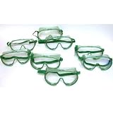 Goggles 8 Perforated Clear Safety Glasses