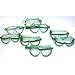 Goggles 8 Perforated Clear Safety Glasses