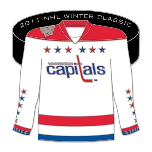 2011 WINTER CLASSIC WASHINGTON CAPITALS JERSEY PIN