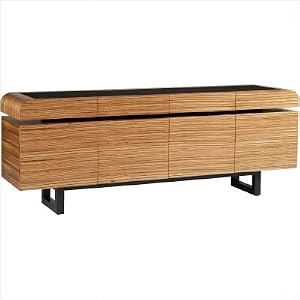 Lugano Rectangular Sideboard in Walnut