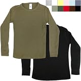 American Apparel KIDS Long Sleeve Baby Thermal T-Shirt