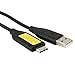 Samsung WB210 Digital Camera Compatible USB 2.0 Data Transfer Power Charger Cable Cord – SUC-C3/C5/C7 Model Compatible – 5 feet Black - Bargains Depot®