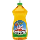 Sun & Earth Ultra Dish Liquid, 25-Ounce Bottles (Pack of 6)