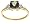10k Yellow Gold, June Birthstone, Mystic Topaz and Diamond Ring, Size 7