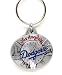 Pewter MLB Team Design Key Ring - Los Angeles Dodgers