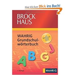 Brockhaus - Wahrig Grundschulw�rterbuch