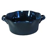 BIA Cordon Bleu Wavy Round 2-Quart Souffle, Black