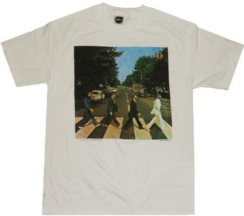 Beatles Abbey Road white t-shirt